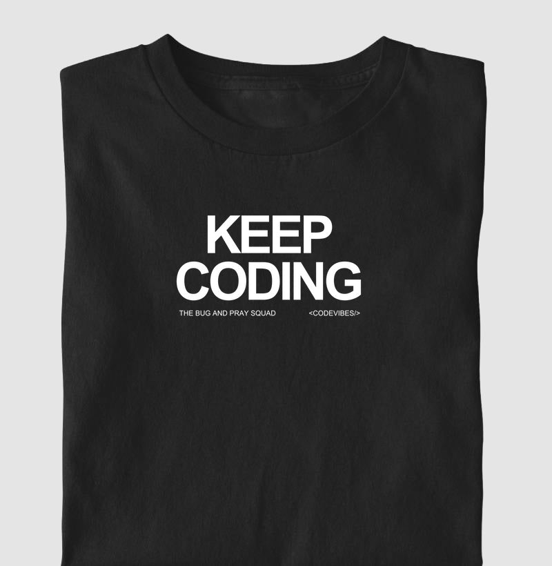 Camiseta KEEP CODING