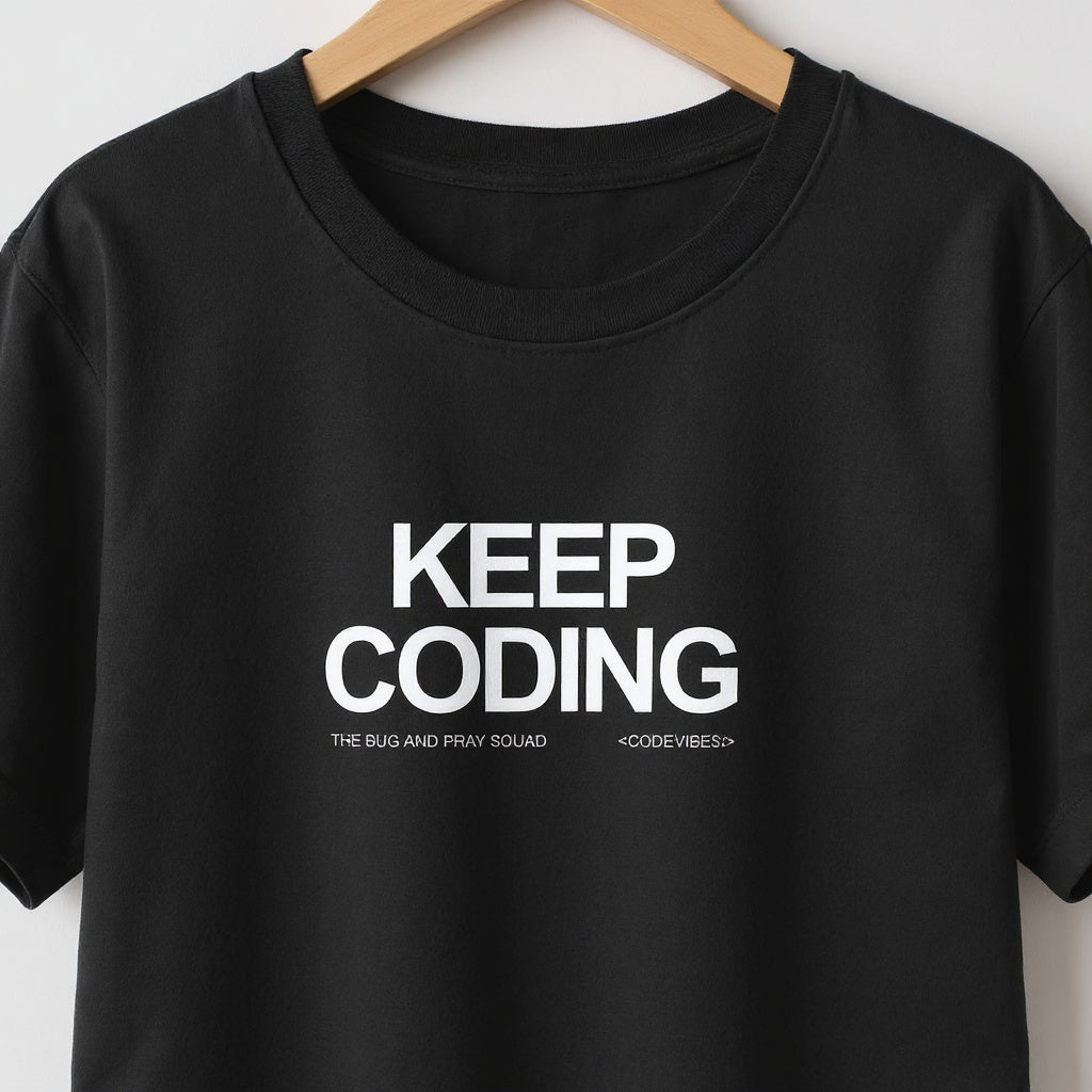 Camiseta KEEP CODING