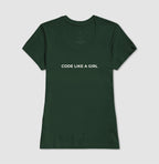 Camiseta CODE LIKE A GIRL