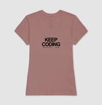 Camiseta KEEP CODING