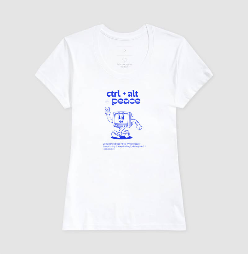 Camiseta CTRL ALT PEACE