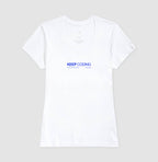 Camiseta KEEP CODING (Azul)