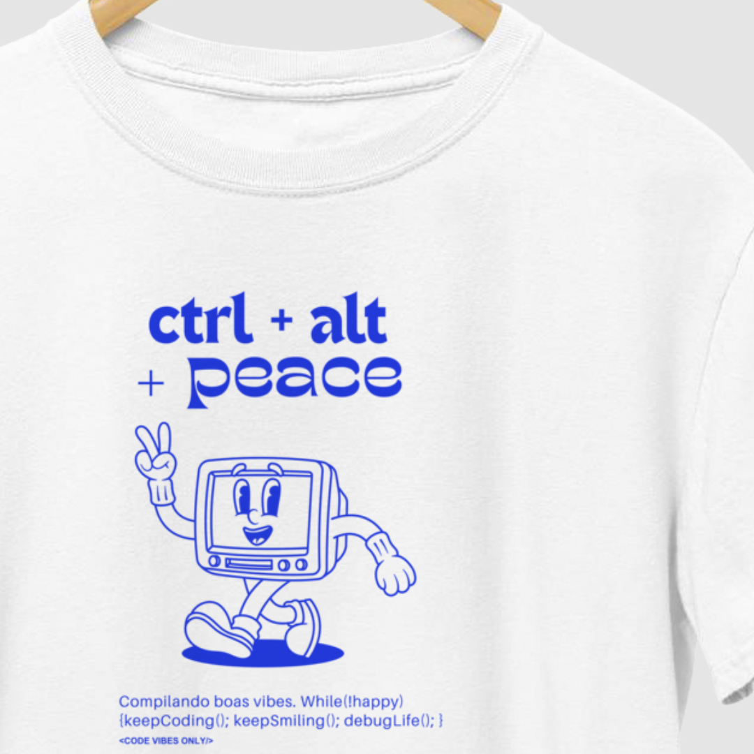 Camiseta CTRL ALT PEACE