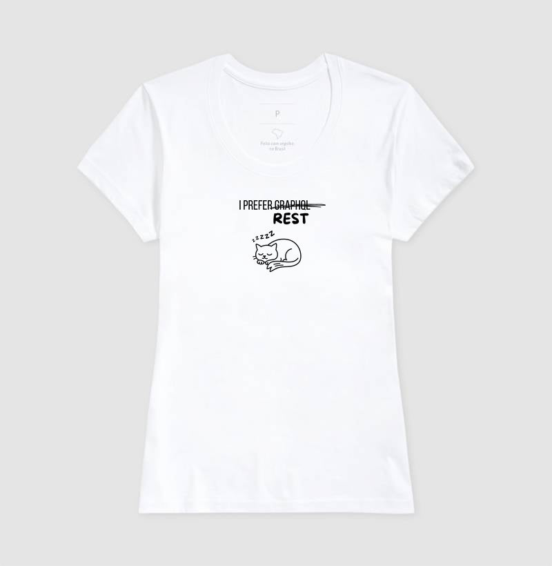 Camiseta CAT I PREFER REST