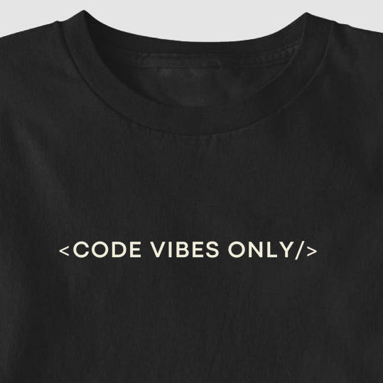 Camiseta CODE VIBES ONLY