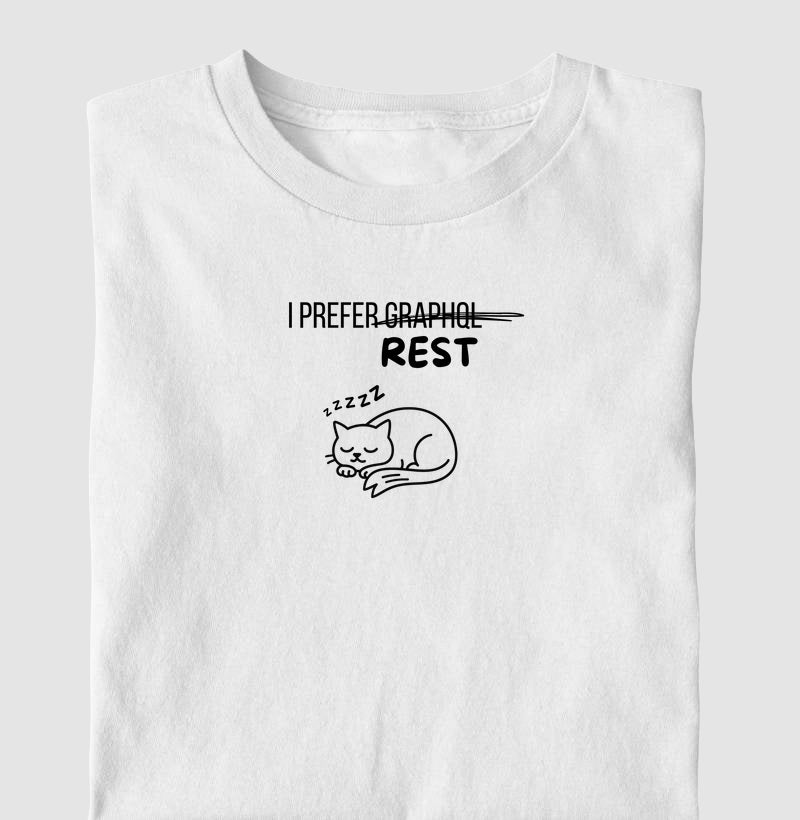 Camiseta CAT I PREFER REST