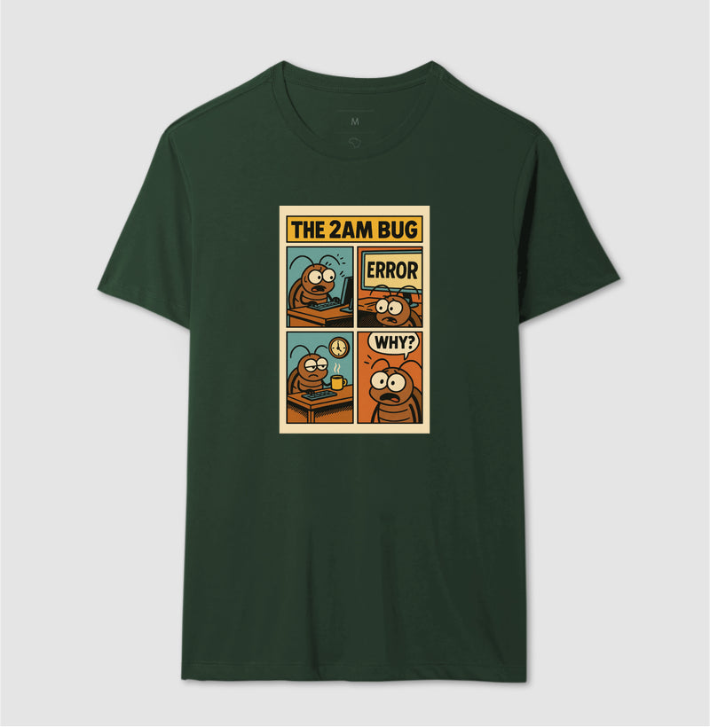Camiseta BUGGED AT 2AM