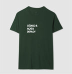Camiseta CÓDIGO & AÇAÍ & DEPLOY