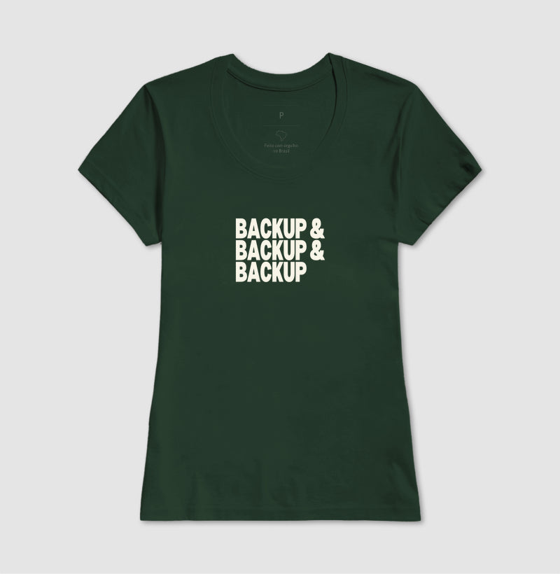 Camiseta BACKUP & BACKUP