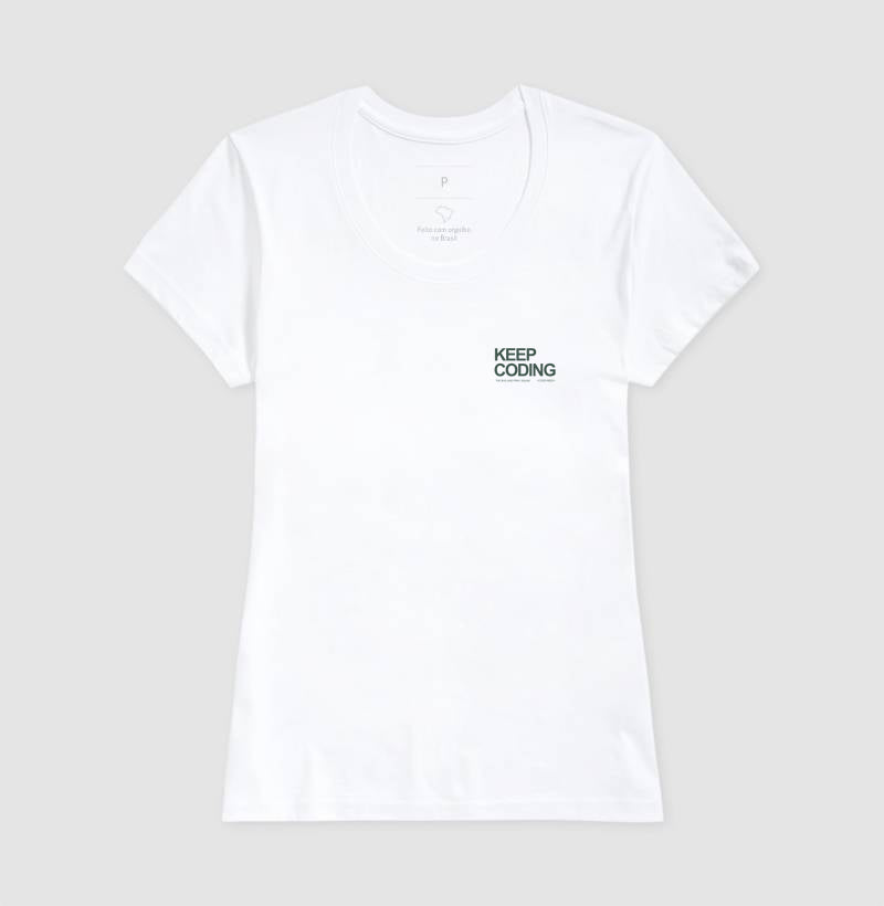 Camiseta KEEP CODING