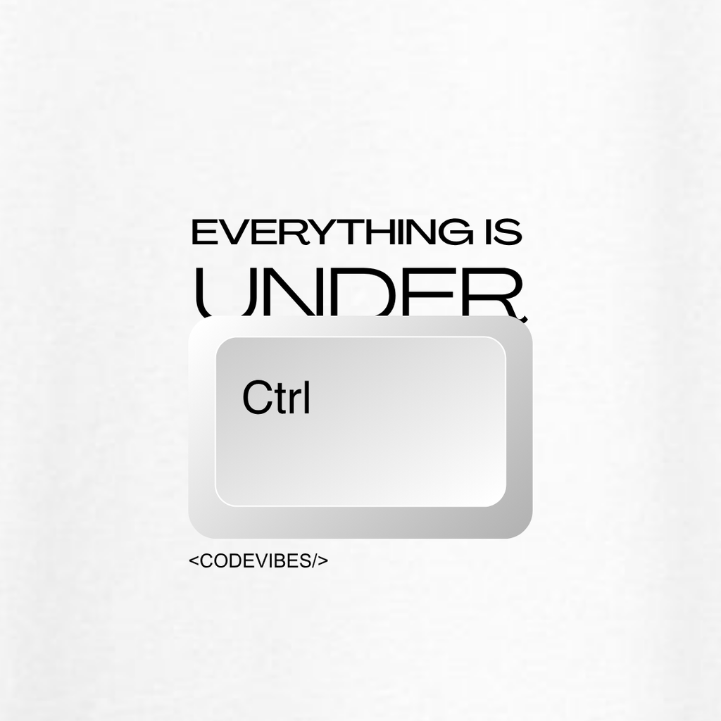 Camiseta EVERYTHING IS UNDER CTRL