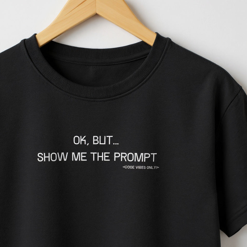 Camiseta SHOW ME THE PROMPT