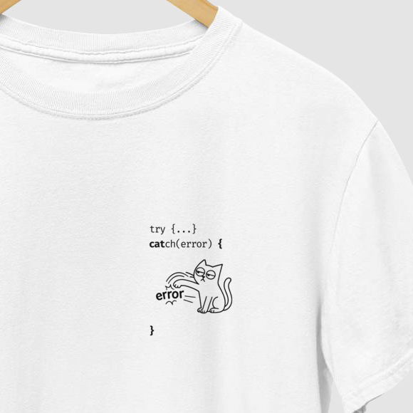 Camiseta CATch Error Handling